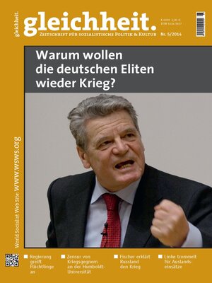 cover image of Warum wollen die deutschen Eliten wieder Krieg?